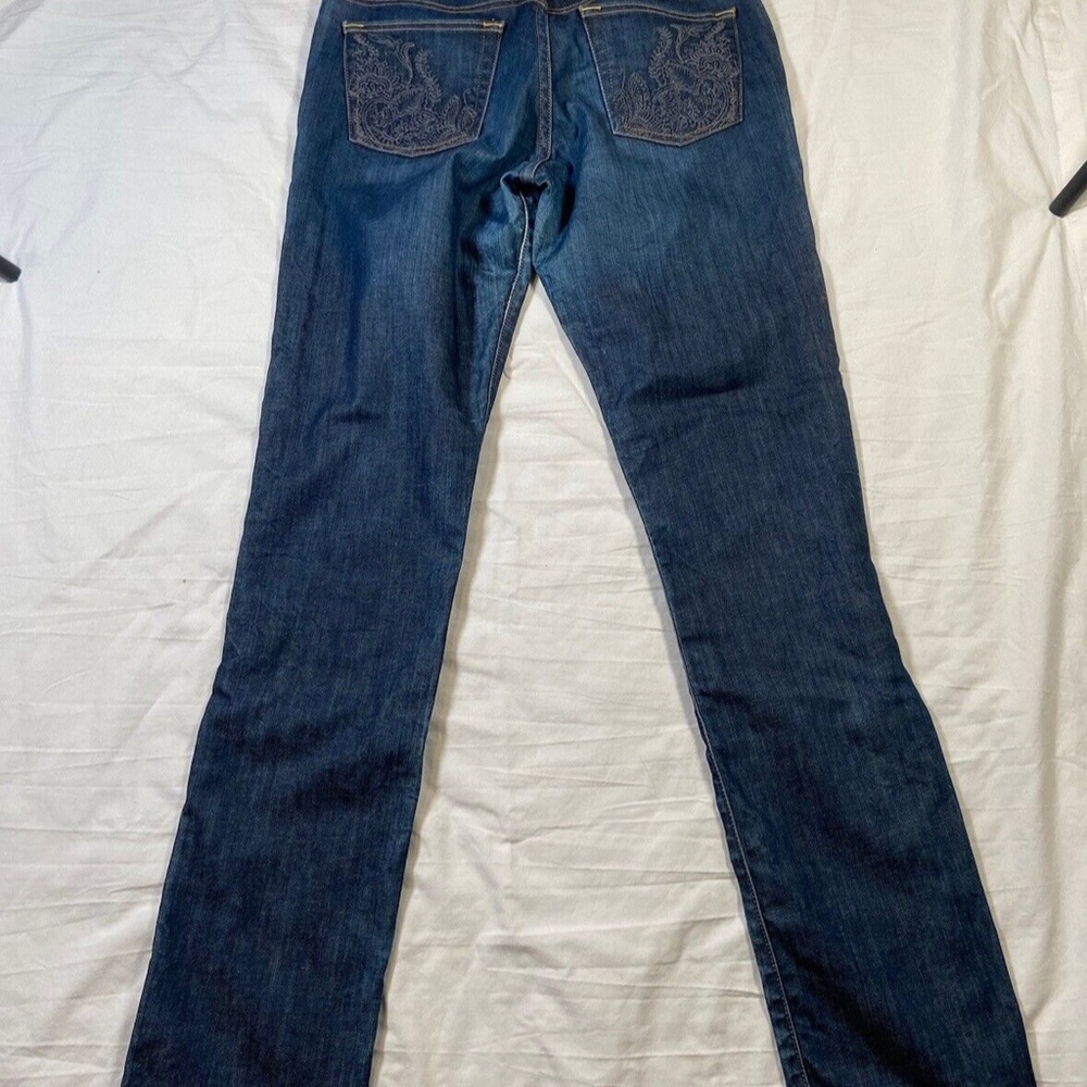 Lucky Brand Women's Sweet Straight Dark Wash Jeans Mid Rise Size 6/28 - Picture 3 of 10